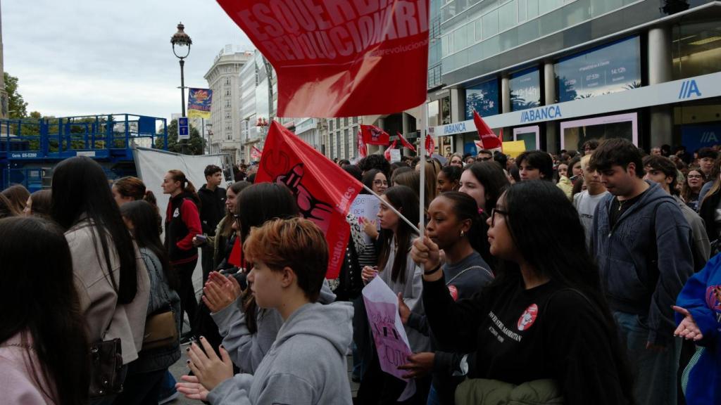 Manifestación contra el bullying en A Coruña