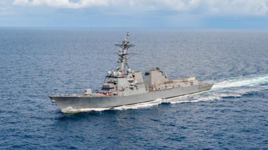 El nuevo destructor de misiles guiados de EEUU, Ted Stevens (DDG 128).