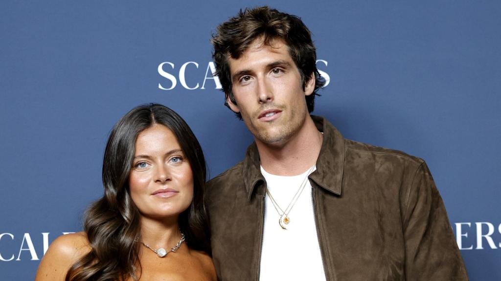 Nacho Aragón y su mujer, Bea Gimeno, en un acto público.