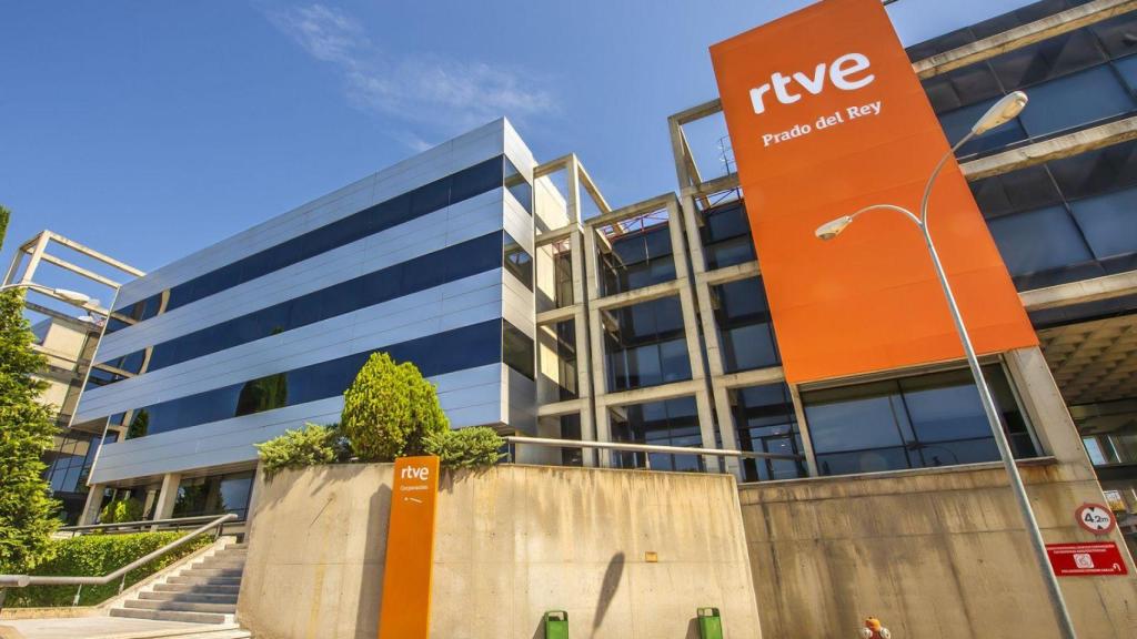 Instalaciones de RTVE en los estudios de Prado del Rey.