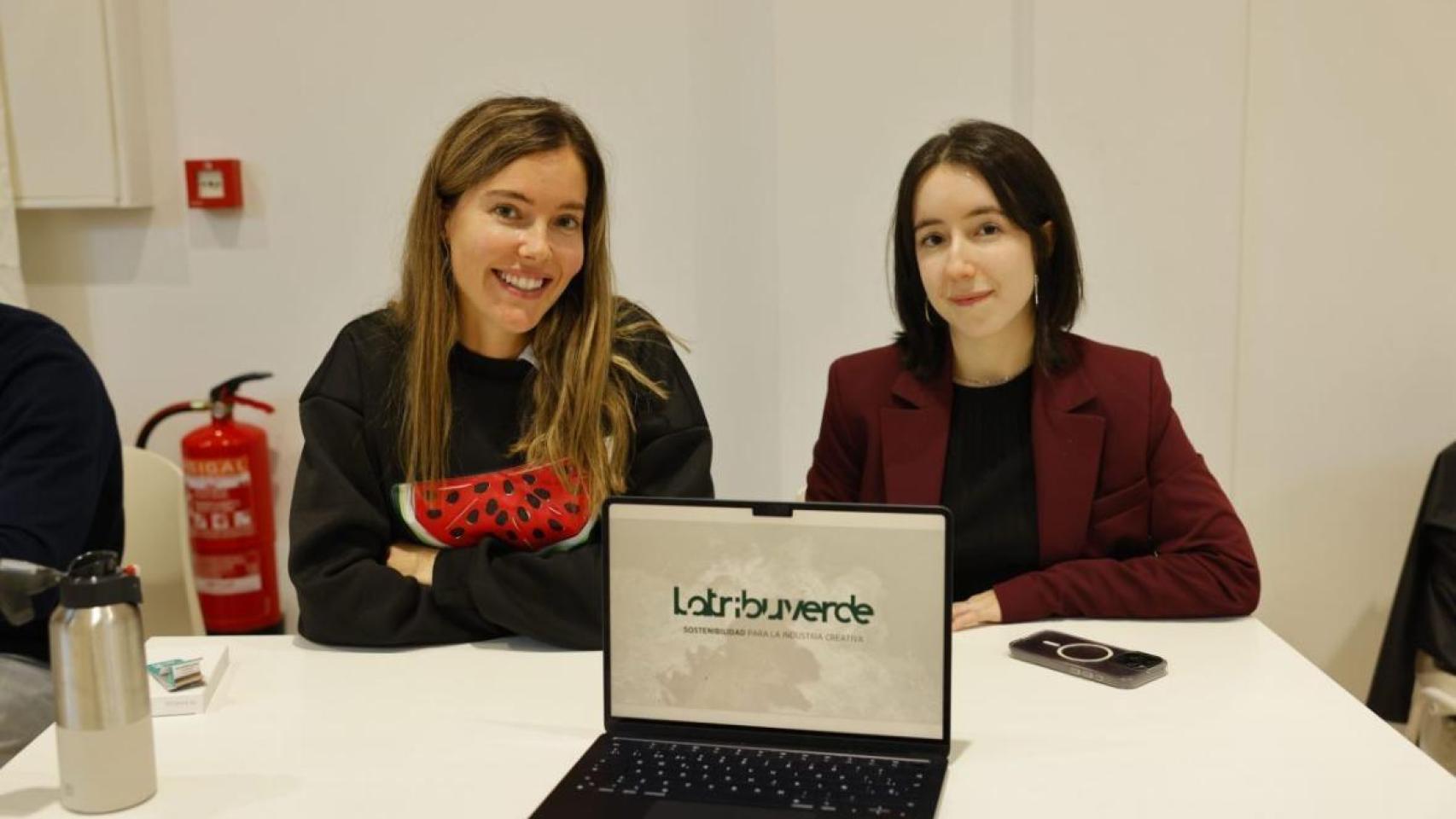 Ana de Aspe y Raquel Seijas, responsables de La Tribu Verde.