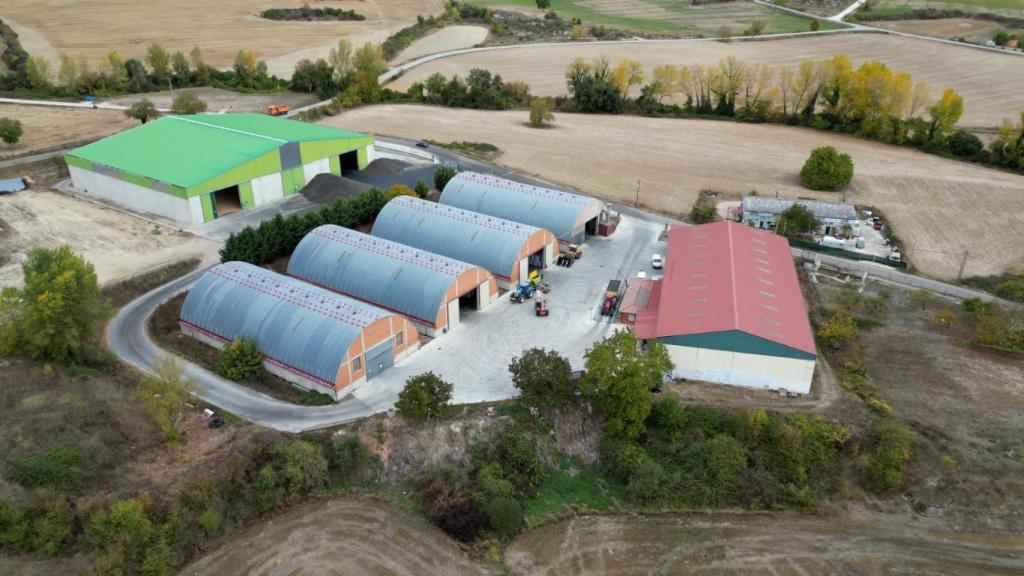Imagen aérea de las instalaciones de Ebro Bureba