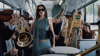 Rosalía, en un momento del vídeo de 'Berghain'. Foto: Canada