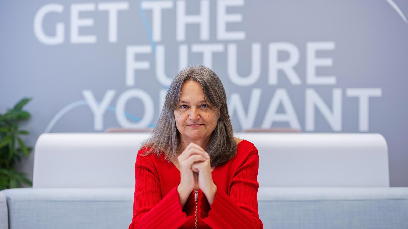 Ángeles Yáñez posa para la entrevista con EL ESPAÑOL de Málaga.