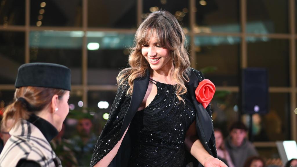 Paloma Lago en los Greenwalk Awards Vigo.