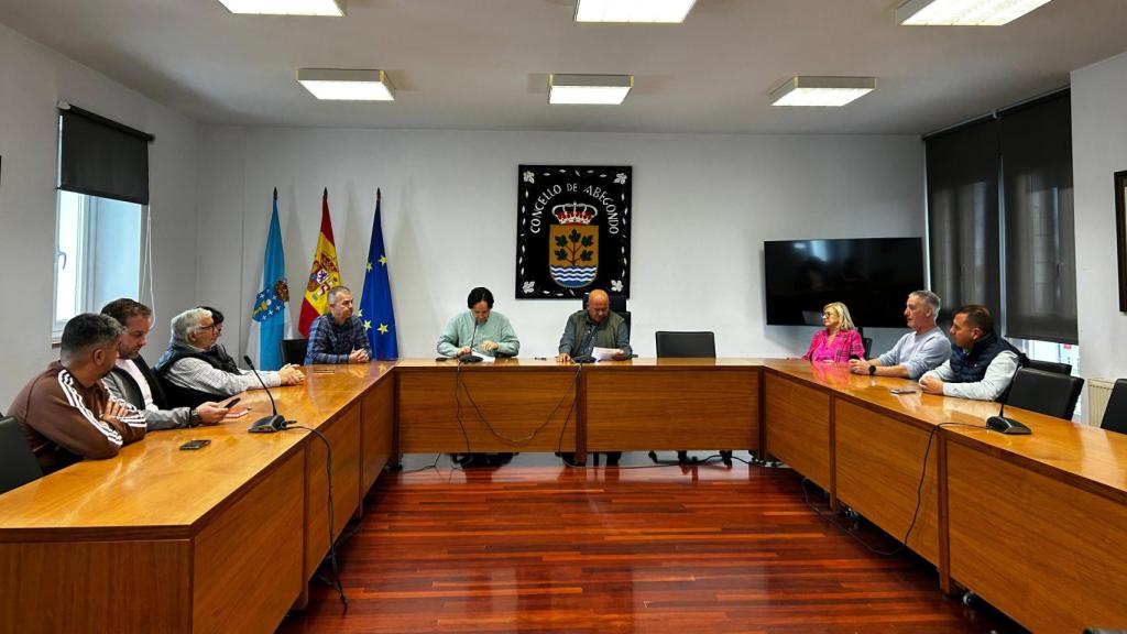 Imagen del pleno extraordinario octubre de Abegondo.