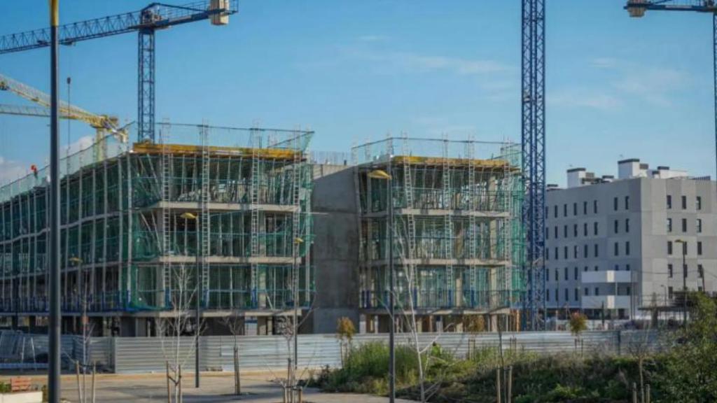 Imagen de la construcción de Palmas Altas.