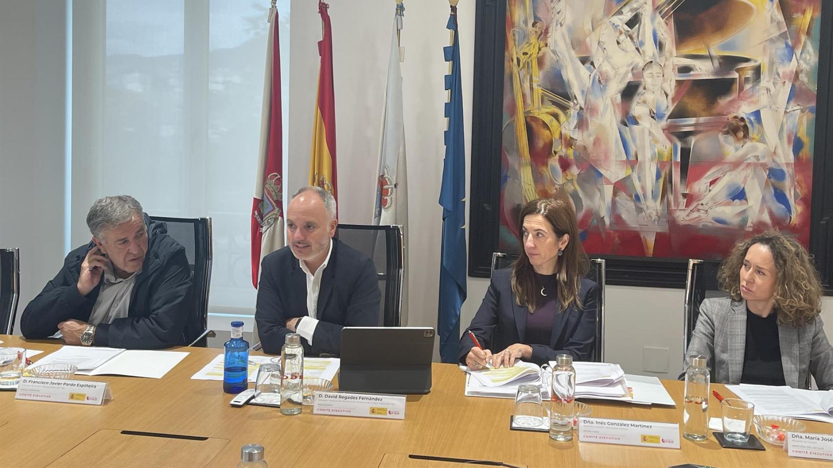 Reunión del Comité Ejecutivo de la Zona Franca de Vigo, a 28 de octubre de 2025