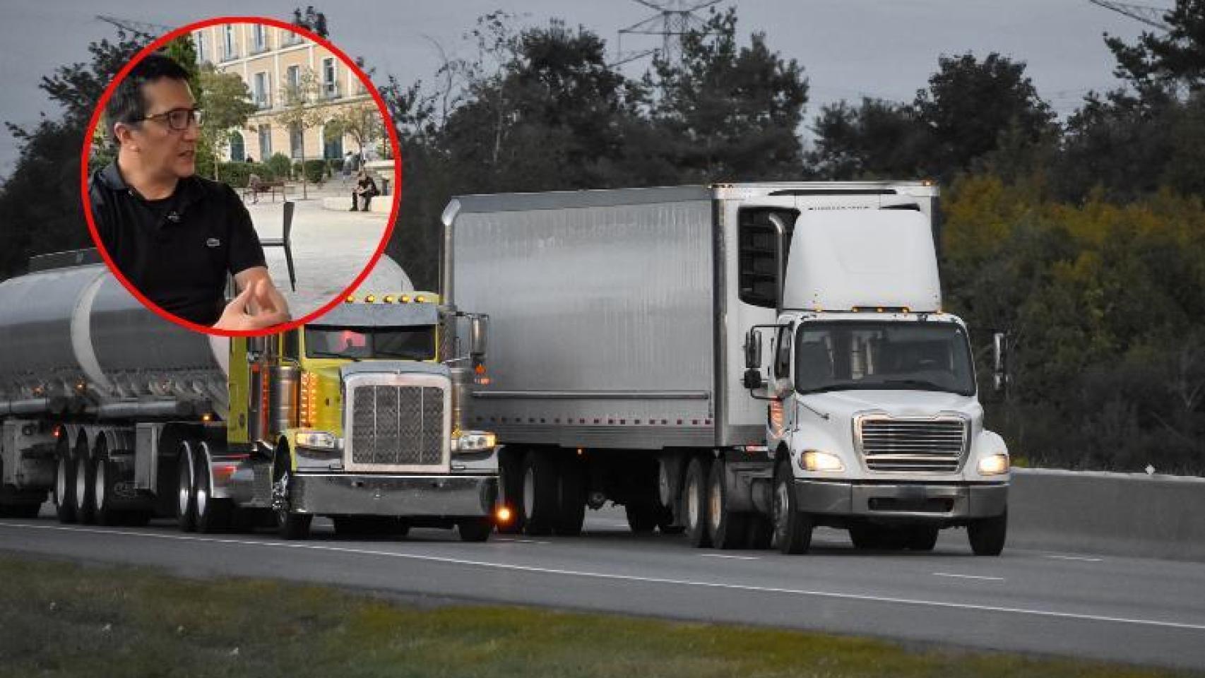Un camionero en España habla sobre el dinero que gana
