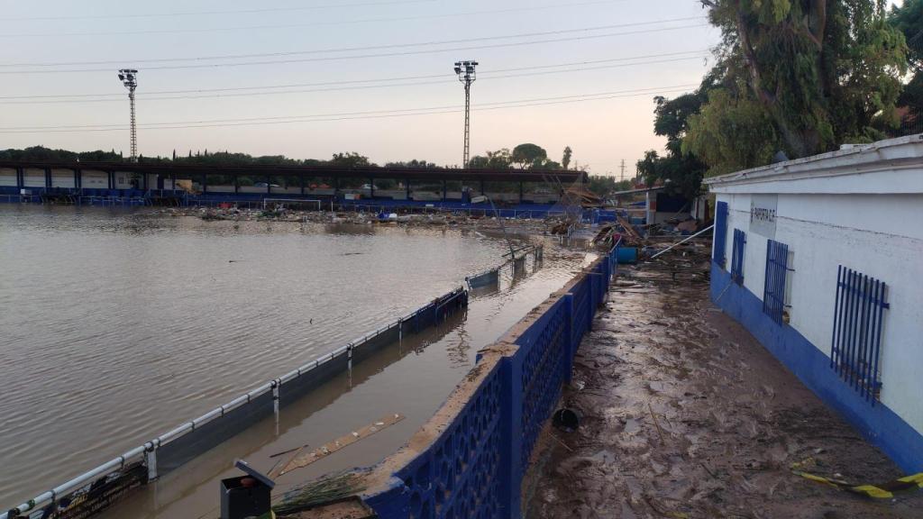Imagen de El Palleter tras el paso por la dana.
