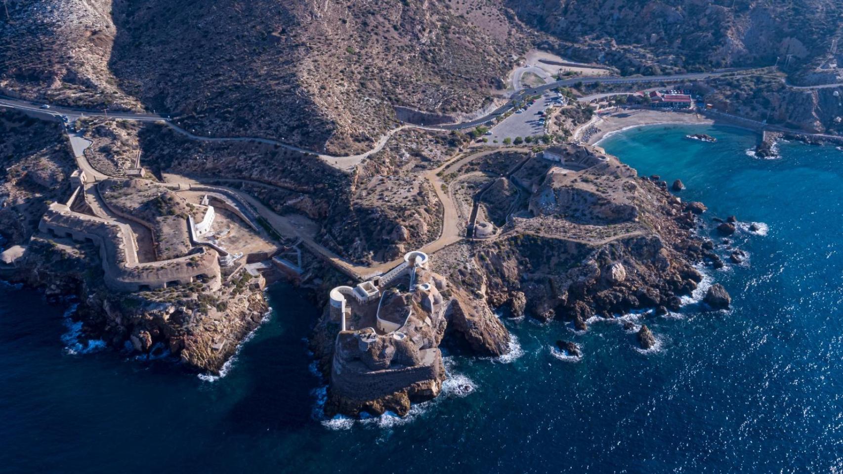 Una imagen aérea de Cartagena.