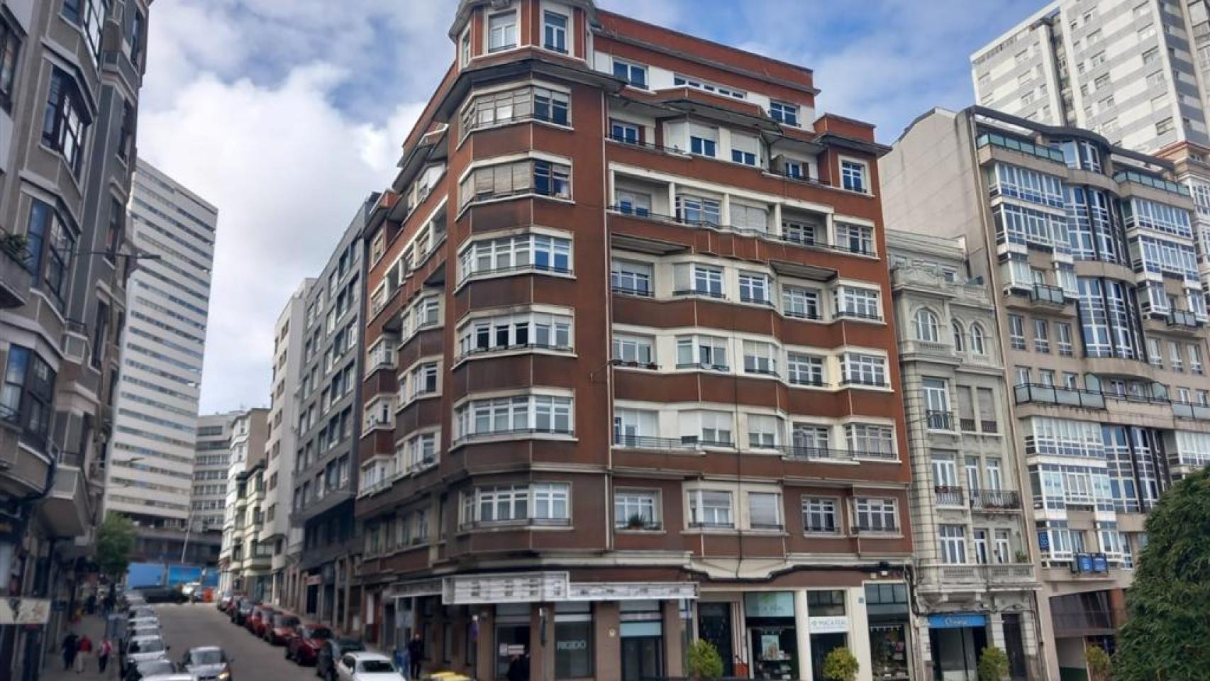 El edificio Losada de A Coruña
