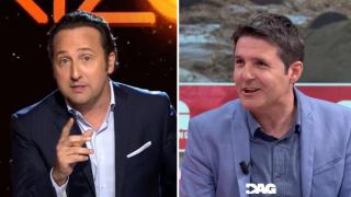 Iker Jiménez y Jesús Cintora en un montaje hecho por BLUPER.