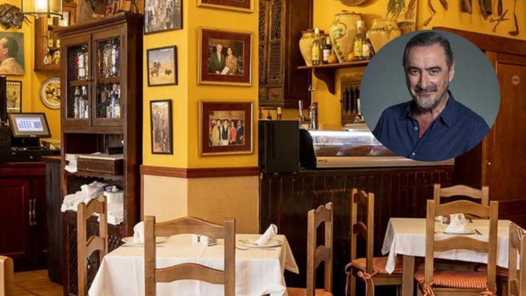 Carlos Herrera en Casa Paco, Sevilla.