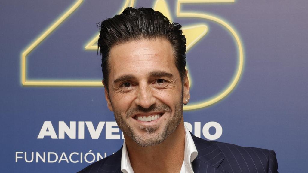 David Bustamante en el 25º aniversario de la Fundación Pequeño Deseo.