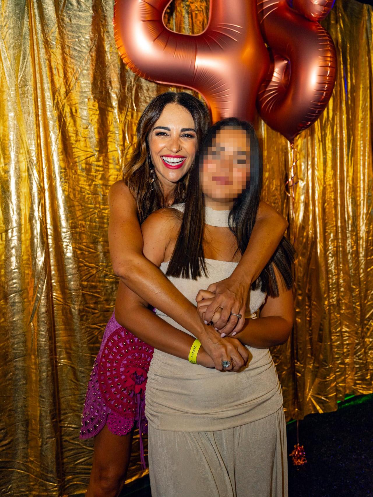 Paula Echevarría con su hija en su 48 cumpleaños.