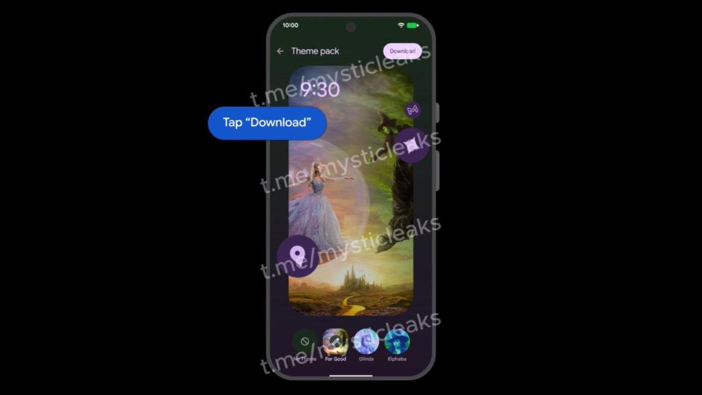 Primeros paquetes de temas para Pixel