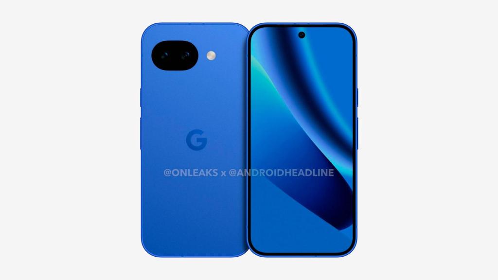 Render del Pixel 10a de Google
