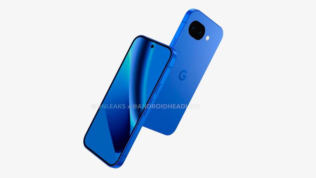 Render del Pixel 10a de Google