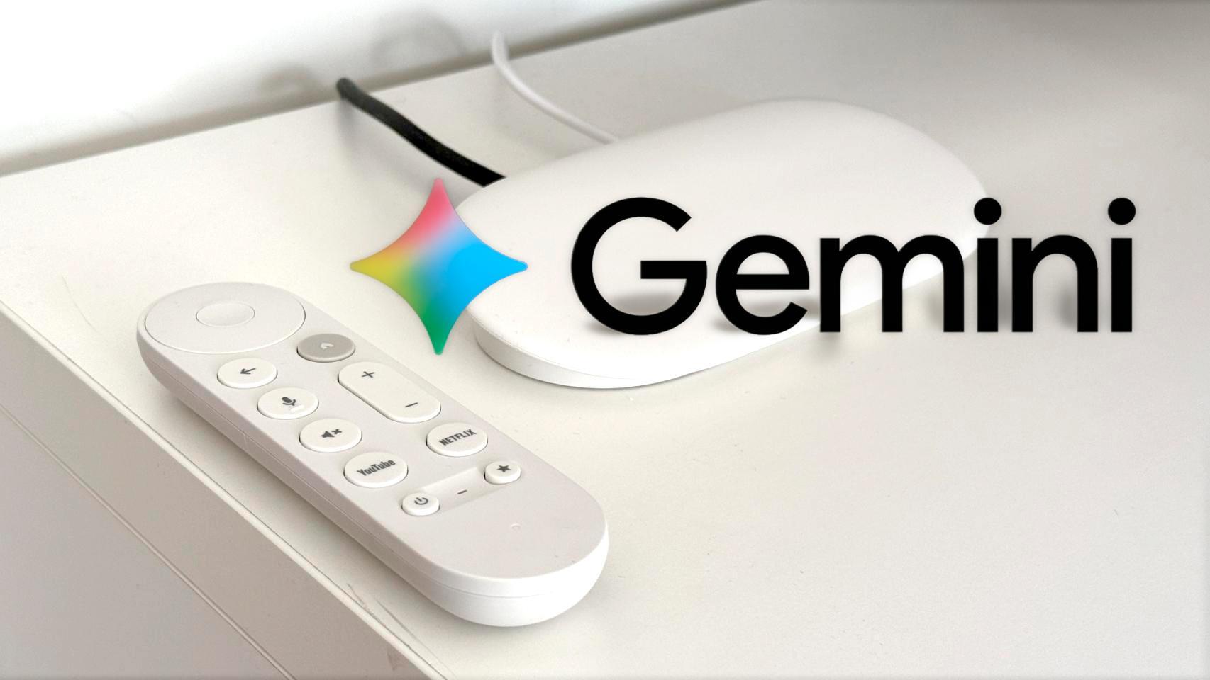 Fotomontaje inspirado en Gemini for Google TV
