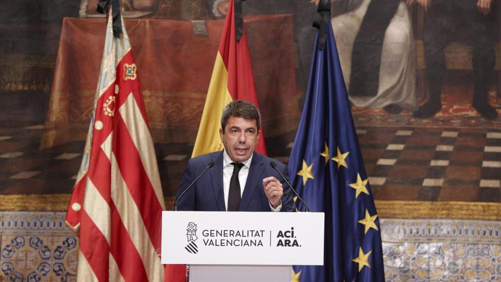 Carlos Mazón. EFE/ Manuel Bruque