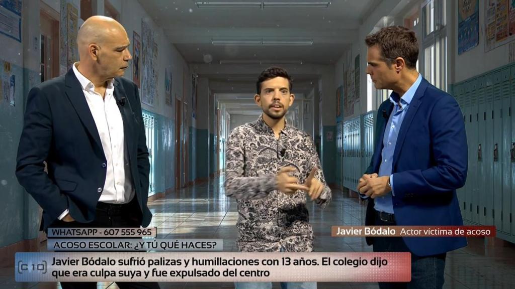 Nacho Abad y David Aleman entrevistan al actor Javier Bódalo en 'Código 10'.
