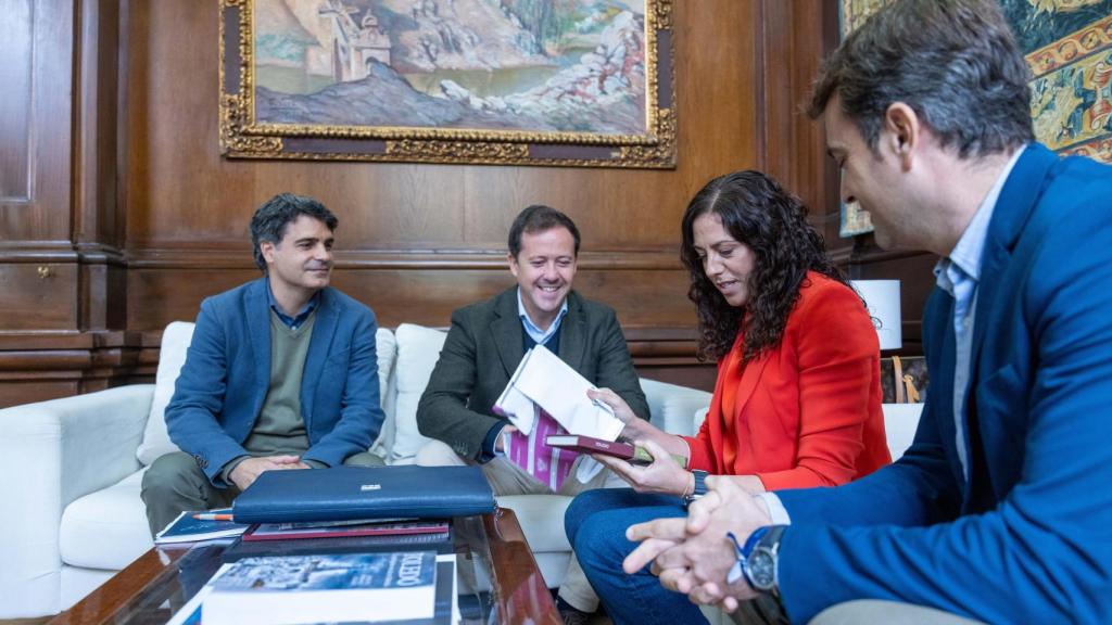 Carlos Velázquez y Noelia de la Cruz en una imagen de noviembre de 2024.