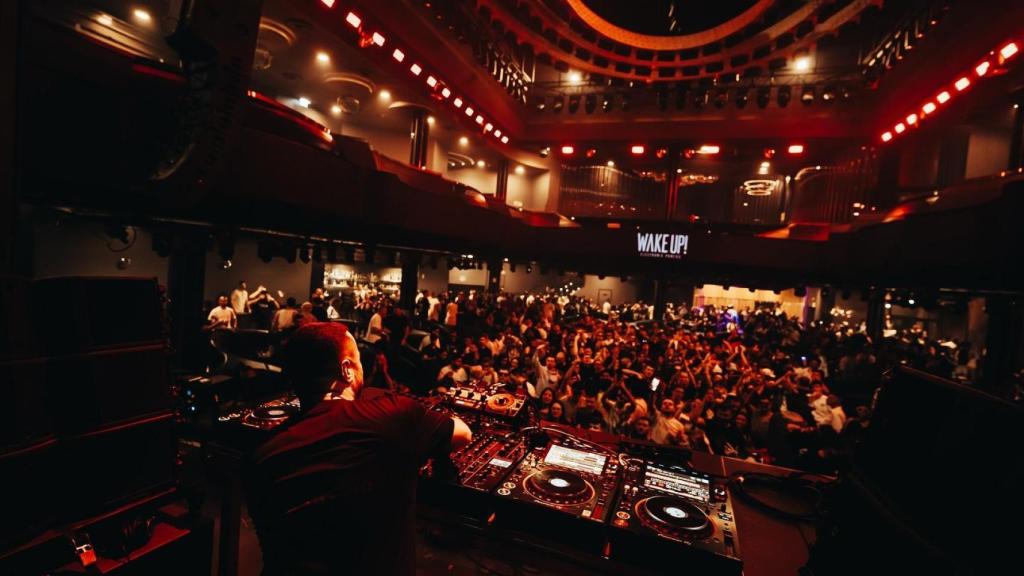 Imagen de archivo de una fiesta Wake Up!