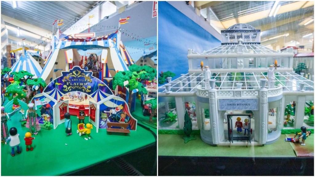 Edición anterior de la Feria de Playmobil en Curtis (A Coruña)
