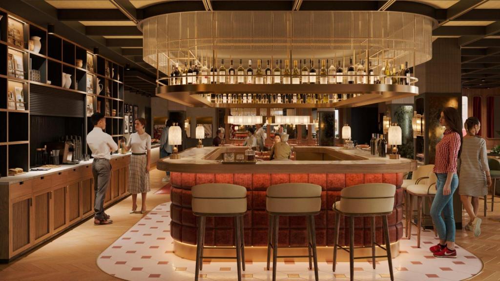 Imagen del interior del hotel.