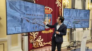 José Manuel Rey Varela, alcalde de Ferrol, frente a proyectos previstos en Esteiro.