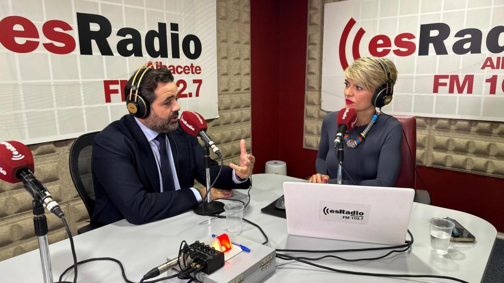 Paco Núñez durante la entrevista.