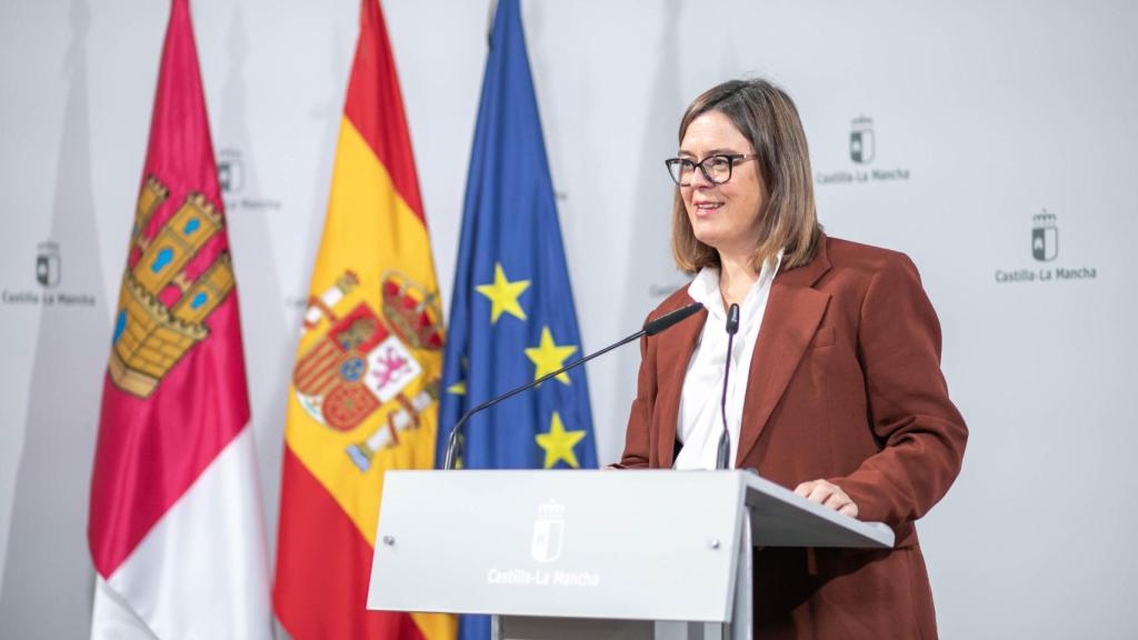Esther Padilla, consejera portavoz del Gobierno de Castilla-La Mancha. Foto: JCCM.