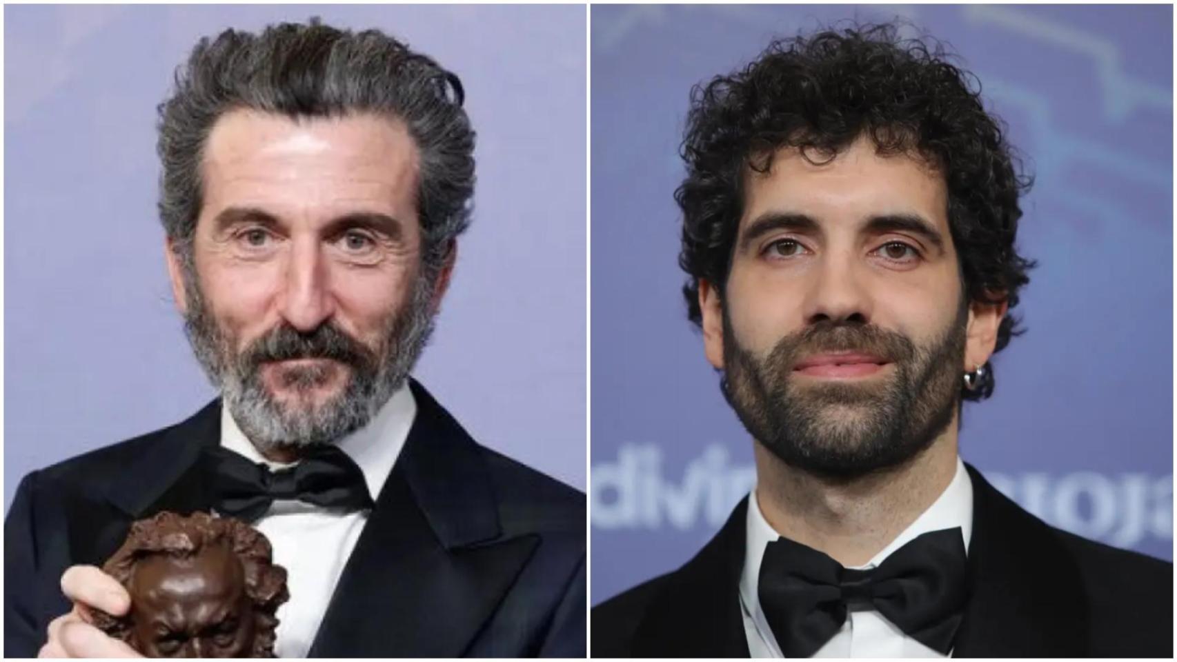 Los actores gallegos Luis Zahera y Tamar Novas