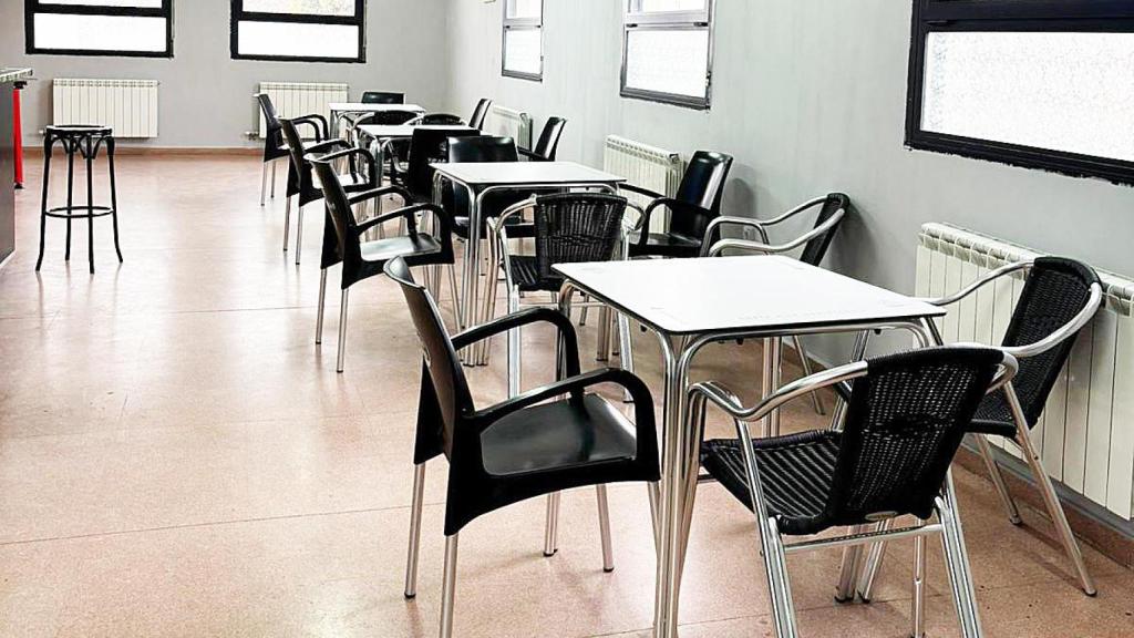 Interior del bar de Brahojos de Medina