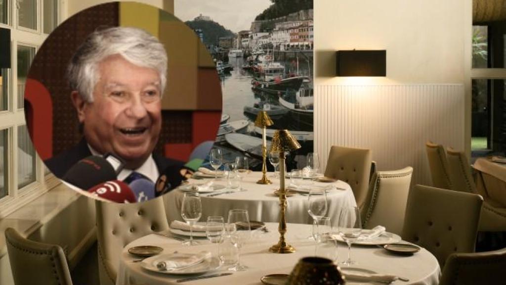 Montaje Arturo Fernández y salón del nuevo Nicolasa.