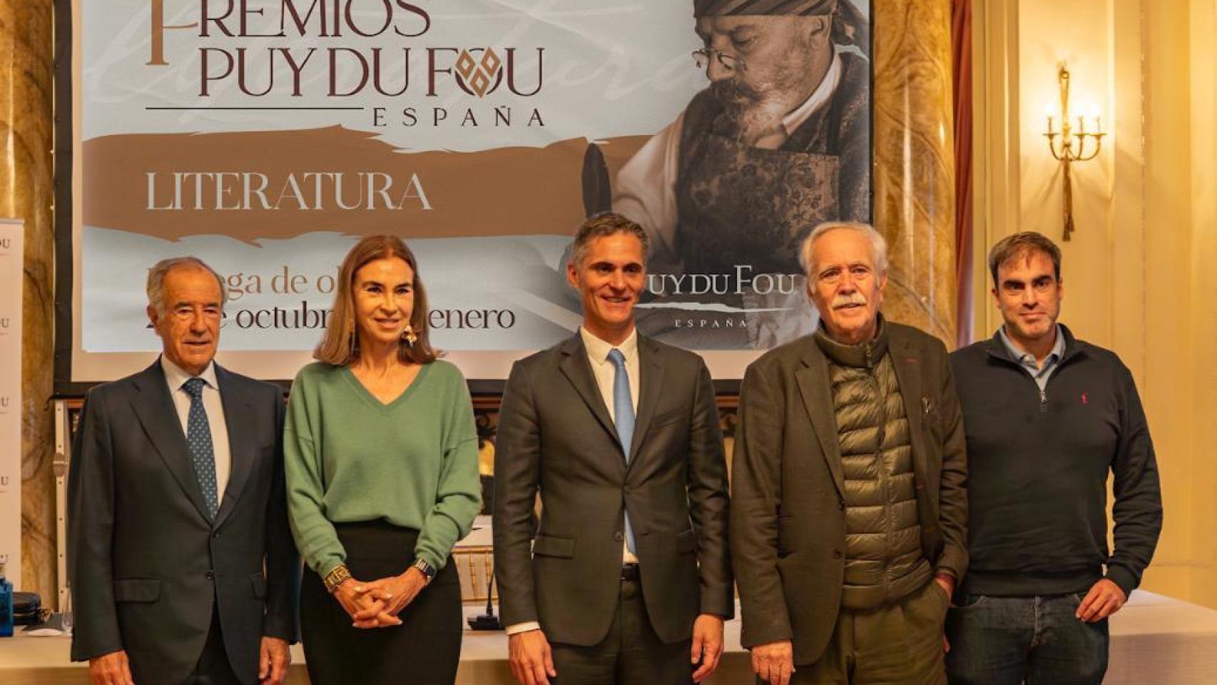 Presentación de la II Edición de los Premios de Literatura de Puy du Fou. Foto: Puy du Fou.