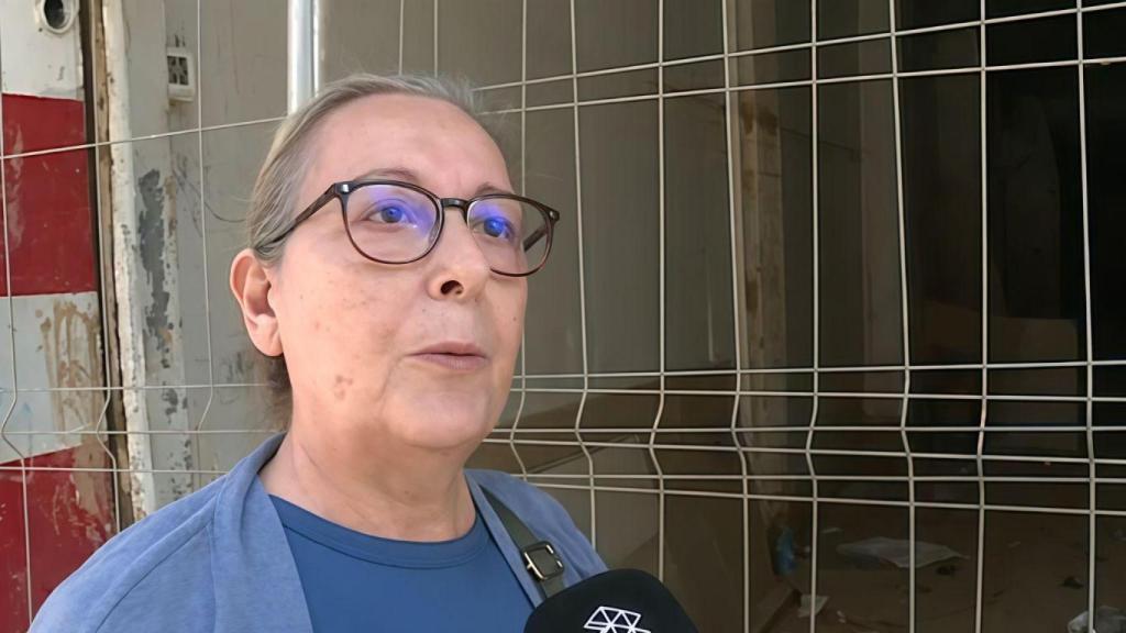 Laura Conde, residente en Massanassa, en una entrevista con La Sexta.