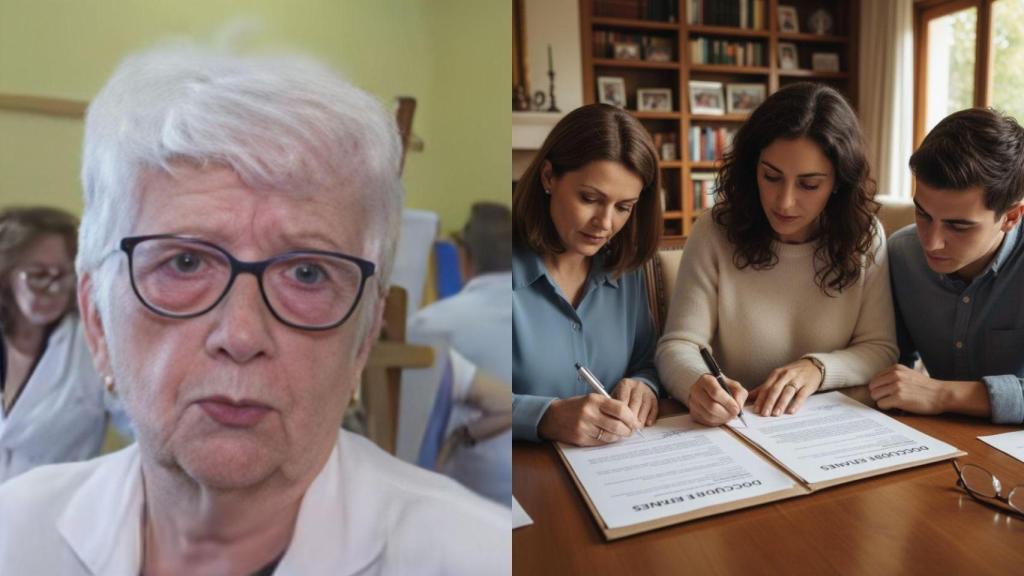 Encarni y tres personas creadas con IA.