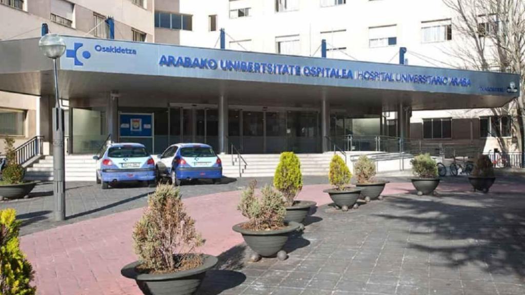 Imagen del hospital donde fue examinada la víctima.