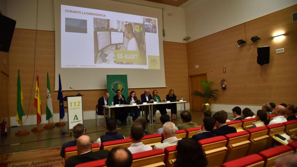 Un momento de la reunión celebrada en Cártama.