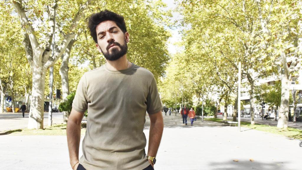 Fito Robles durante la entrevista