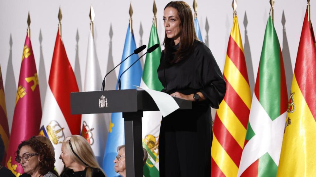 Naiara Chuliá durante su intervención. EFE/Ballesteros