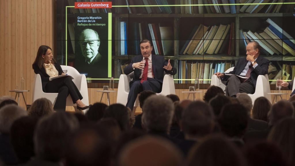 El director y presidente ejecutivo de EL ESPAÑOL, Pedro J. Ramírez, durante su intervención.