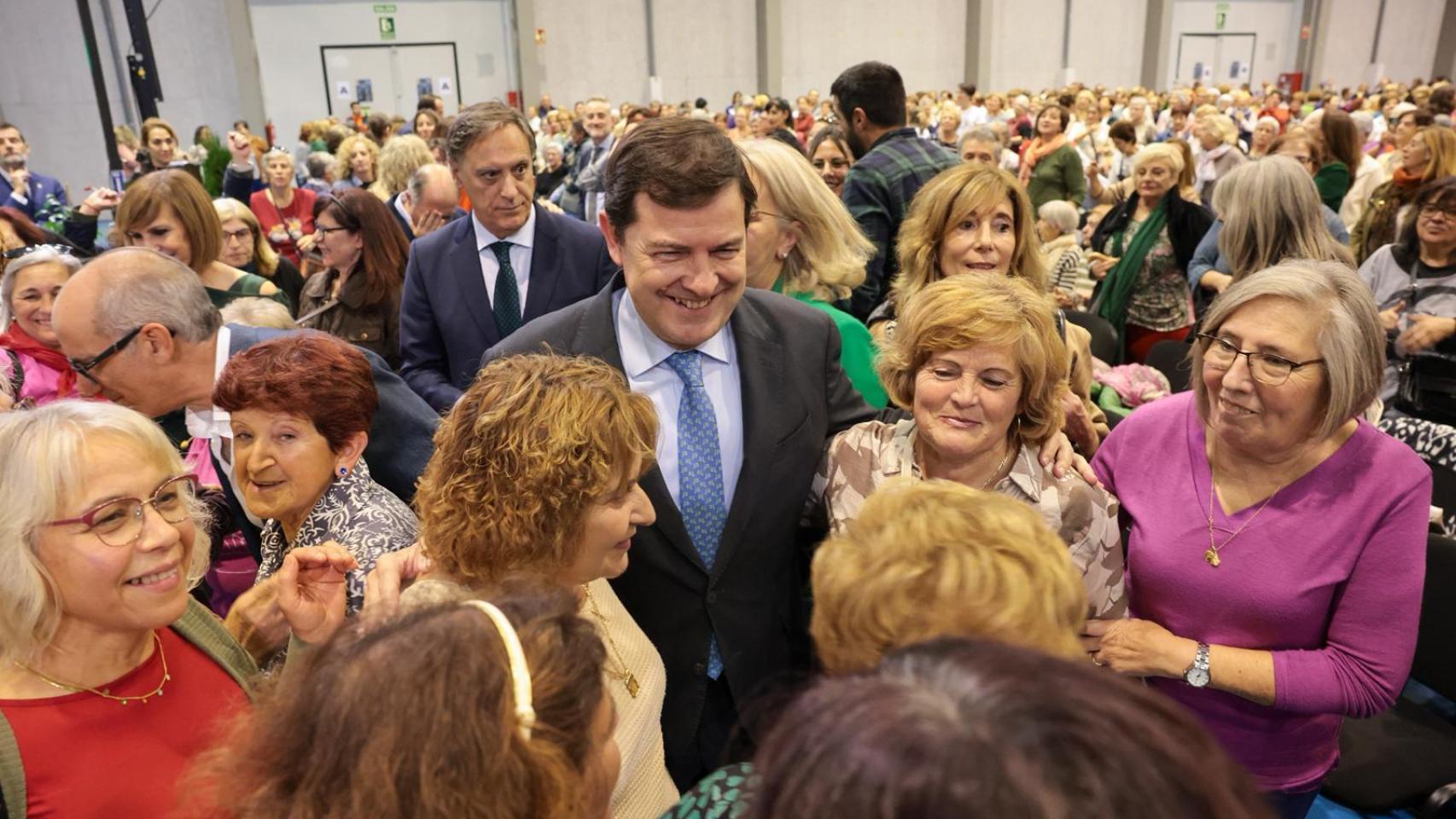 Mañueco en el Día Internacional de la Mujer Rural.