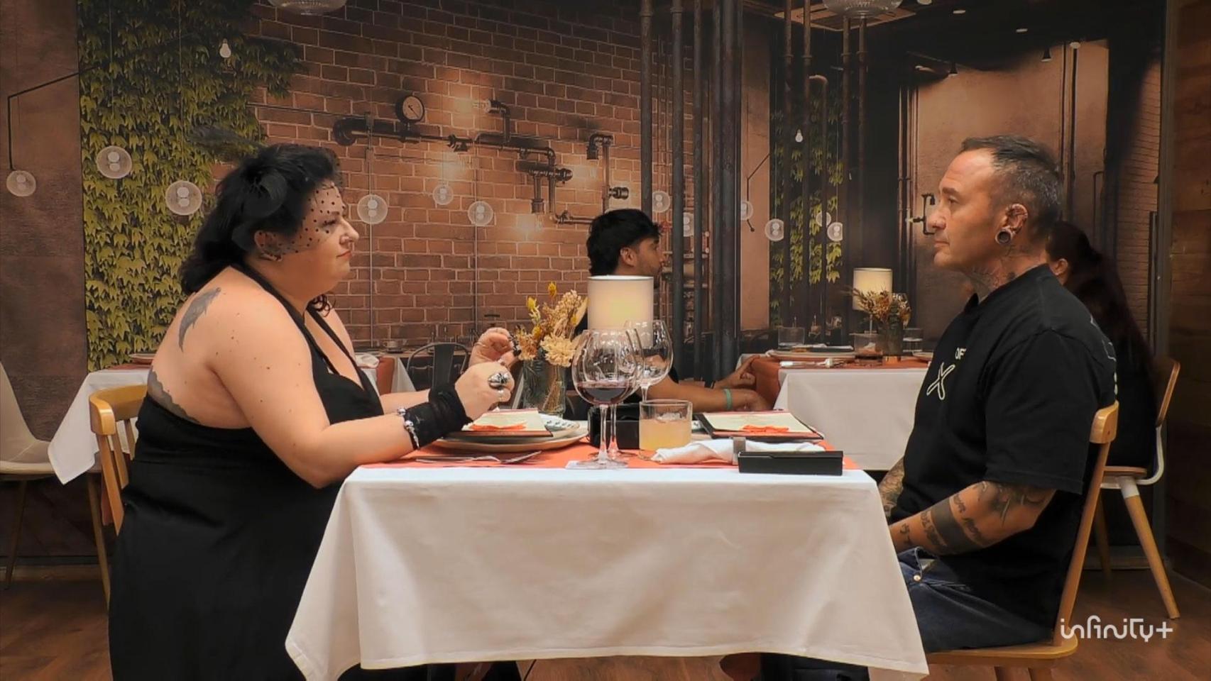 Josele y Deli en ‘First Dates’.