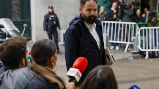 Mariano Moreno a su llegada al Tribunal Supremo este miércoles.