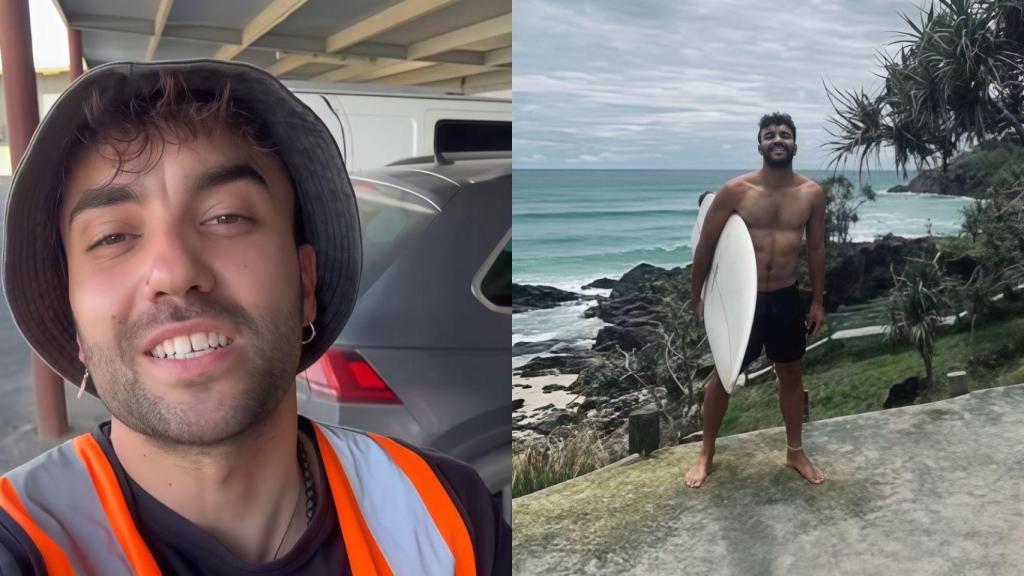 Mario, joven español en Australia.