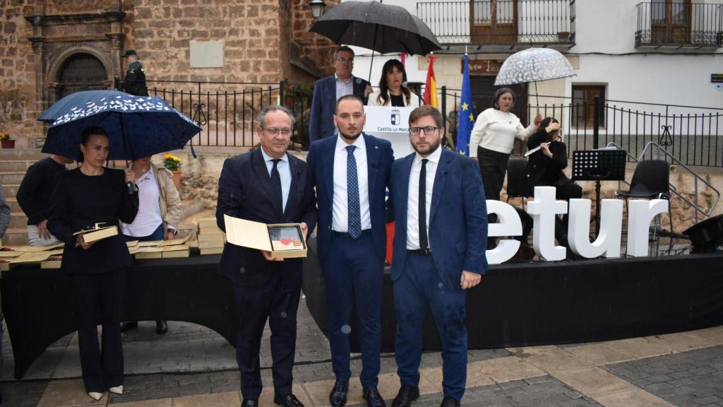 Acto de homenaje en Letur (Albacete). Foto: JCCM.