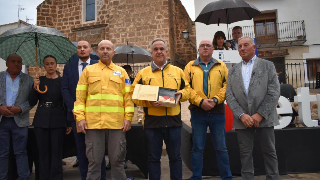 Acto de homenaje en Letur (Albacete). Foto: JCCM.
